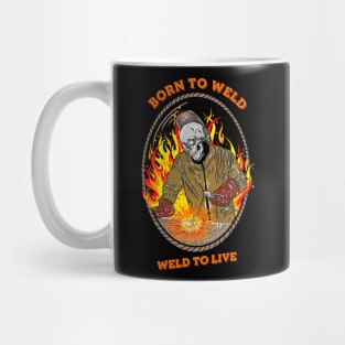 Born To Weld Mug